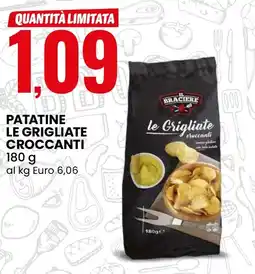 Eurospin Il braciere patatine le grigliate croccanti offerta