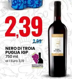 Eurospin Nero di troia puglia igp offerta