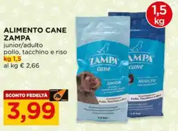 Alì Supermercati Alimento cane ZAMPA offerta