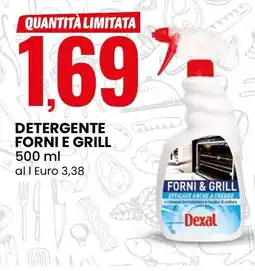 Eurospin Dexal detergente forni & grill offerta