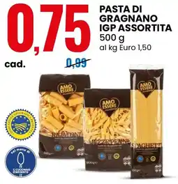 Eurospin Amo essere pasta di gragnano igp offerta