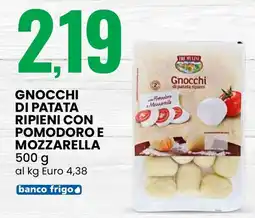 Eurospin Tre mulini gnocchi di patata ripieni con pomodoro e mozzarella offerta