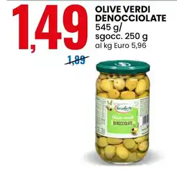 Eurospin Variagusto olive verdi denocciolate offerta