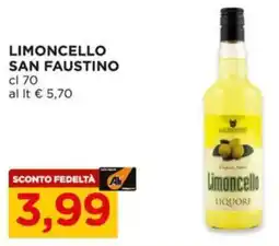 Alì Supermercati Limoncello SAN FAUSTINO offerta