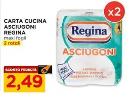 Alì Supermercati Carta cucina asciugoni REGINA offerta
