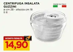 Alì Supermercati Centrifuga insalata GUZZINI offerta