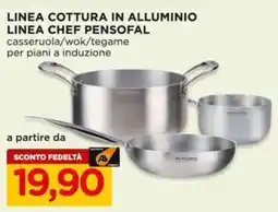 Alì Supermercati Linea cottura in alluminio linea chef pensofal offerta