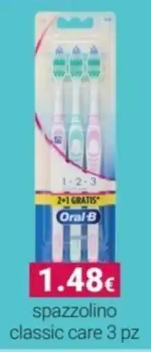 Tigotà Oral-B spazzolino classic care 3 pz offerta