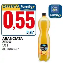 Eurospin Blues aranciata zero offerta