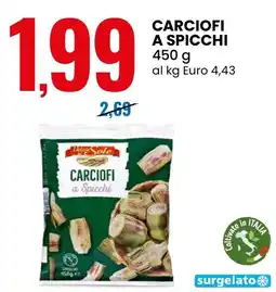 Eurospin Carciofi a spicchi offerta