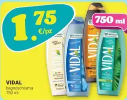 Tigotà VIDAL bagnoschiuma offerta