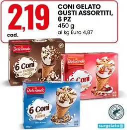 Eurospin Dolciando coni gelato offerta