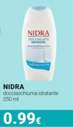 Tigotà NIDRA docciaschiuma idratante offerta