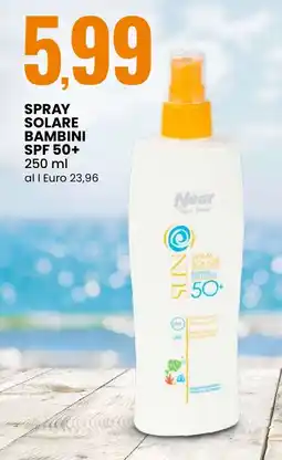 Eurospin Near spray solare bambini spf 50+ offerta