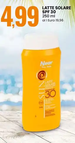 Eurospin Near latte solare SPF 30 offerta