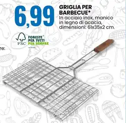 Eurospin Griglia per barbecue offerta