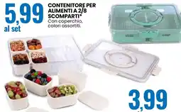 Eurospin Contenitore per alimenti a 2/8 scomparti offerta