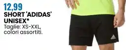 Eurospin Short 'adidas' unisex offerta