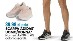 Eurospin Scarpa 'adidas' uomo/donna offerta