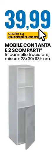 Eurospin Mobile con1anta e 2 scomparti offerta