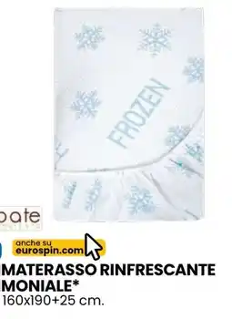 Eurospin Vicino ate coprimaterasso rinfrescante matrimoniale offerta
