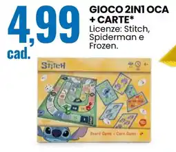 Eurospin Gioco 2in1 oca + carte offerta