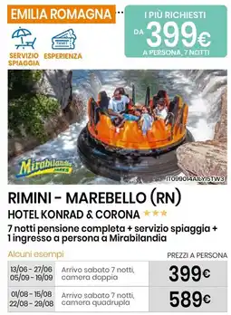 Eurospin Rimini - marebello (rn) hotel konrad & corona offerta