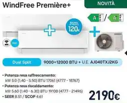 Unieuro SAMSUNG WindFree Première+ offerta