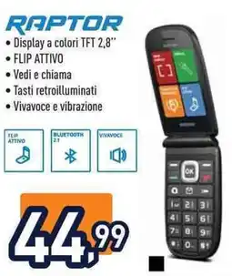 Unieuro Brondi chi parla raptor offerta