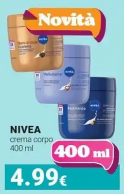 Tigotà NIVEA crema corpo offerta