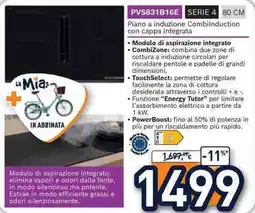 Unieuro BOSCH PVS831B16E SERIE 4 offerta