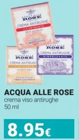 Tigotà ACQUA ALLE ROSE crema viso antirughe offerta
