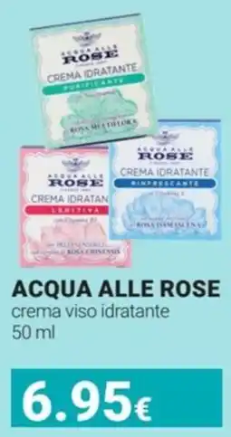Tigotà ACQUA ALLE ROSE crema viso idratante offerta