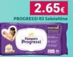 Tigotà Pampers PROGRESSI 63 Salviettine offerta
