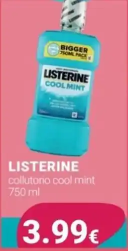 Tigotà LISTERINE collutorio cool mint offerta