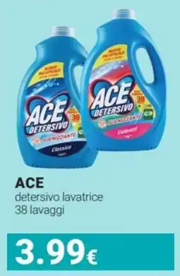 Tigotà ACE detersivo lavatrice offerta