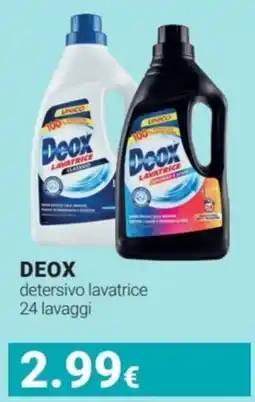 Tigotà DEOX detersivo lavatrice offerta