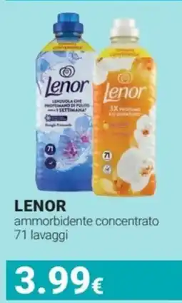 Tigotà LENOR ammorbidente concentrato offerta