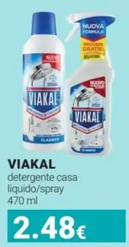 Tigotà VIAKAL detergente casa liquido/spray offerta