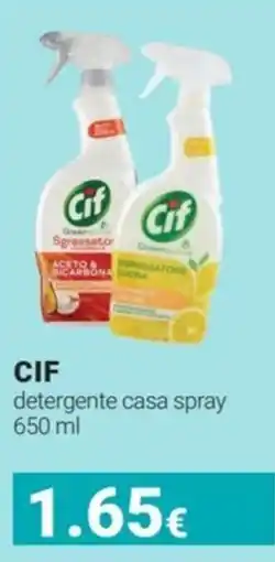 Tigotà CIF detergente casa spray offerta