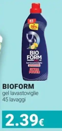 Tigotà BIOFORM gel lavastoviglie offerta