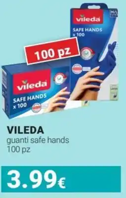 Tigotà VILEDA guanti safe hands offerta