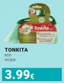 Tigotà TONKITA eco scopa offerta