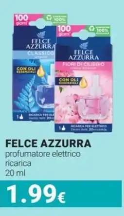 Tigotà FELCE AZZURRA profumatore elettrico ricarica offerta