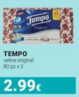 Tigotà TEMPO veline original offerta