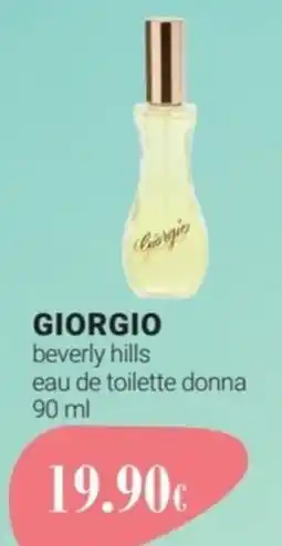 Tigotà GIORGIO beverly hills eau de toilette donna offerta