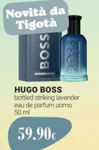 HUGO BOSS bottled striking lavender eau de parfum uomo