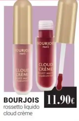 Tigotà BOURJOIS rossetto liquido cloud crème offerta