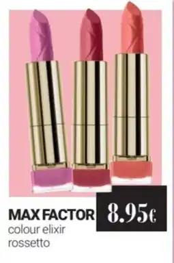Tigotà MAX FACTOR colour elixir rossetto offerta