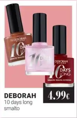 Tigotà DEBORAH 10 days long smalto offerta